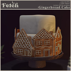 [Fetch] Gingerbread Cake @ Santa Inc!