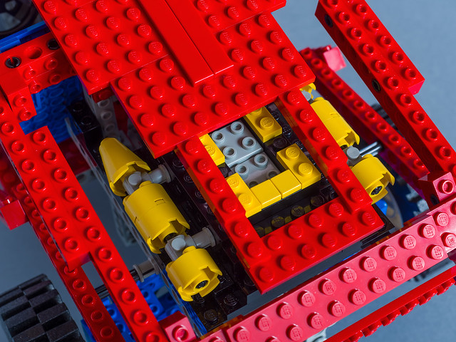 Lego Technic 8865 Test car - My alternative build - Rally Dakar Car