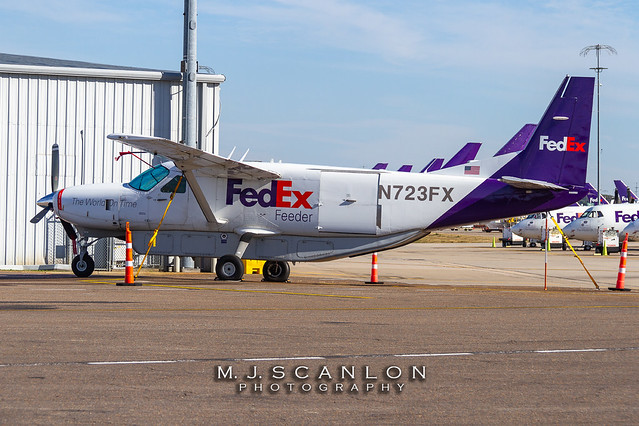 N723FX FedEx Feeder | Cessna 208B Super Cargomaster | Memphis International Airport