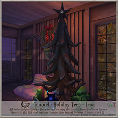 Tentacle Holiday Tree Iron