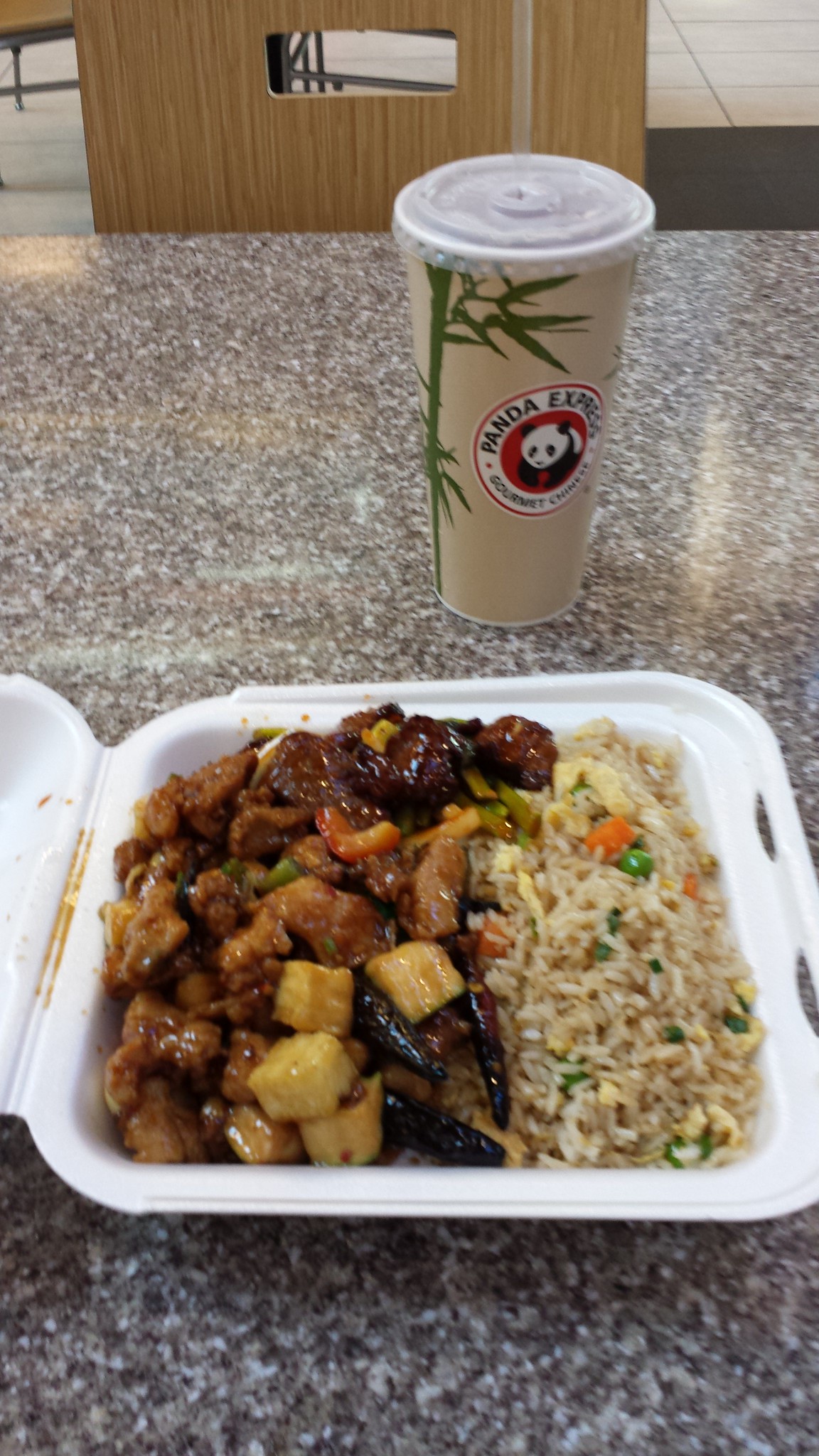 Panda Express for lunch - yay!