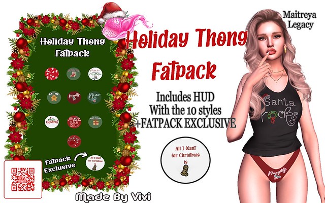 Holiday Thong Fatpack- Vivi