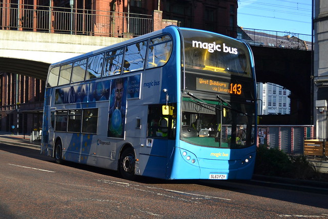 Magic Bus AD Enviro 400H 11241 SL63FZY - Manchester