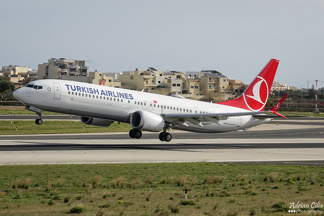 Turkish Airlines --- Boeing 737 MAX 9 --- TC-LYA