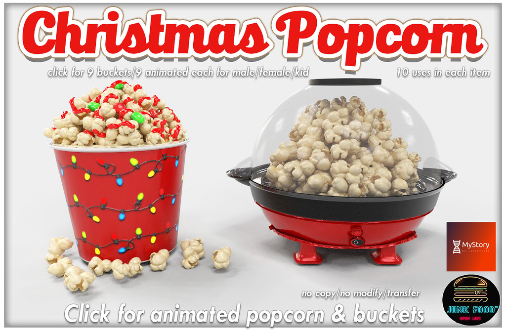 Junk Food – Christmas Popcorn MyStory