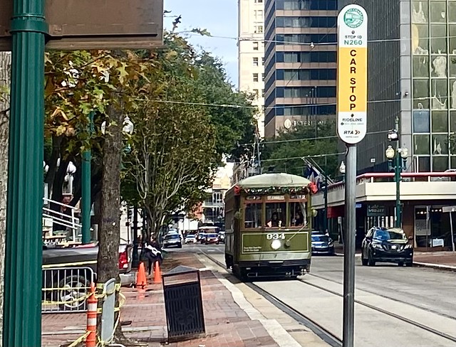 The St. Charles Avenue streetcar