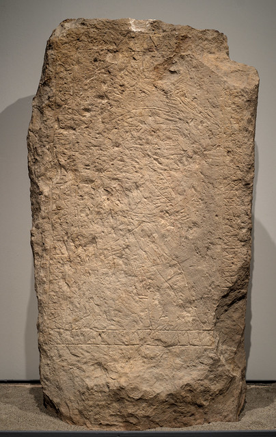 Etruscan funerary stele of Au(ve)le Feluske, 1
