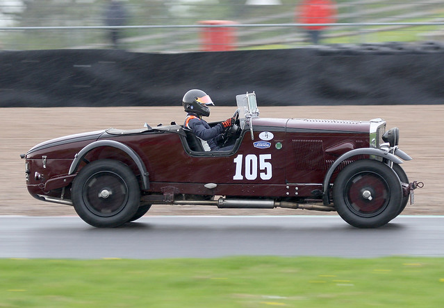 1933 Talbot 105 (AUW 242) 2969cc - Dan Balfour - The Mad Jack - Donington Park 2023