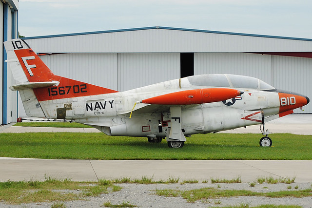 US Navy T-2C Buckeye 156702 at KTIX
