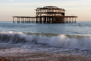West pier and slow wave