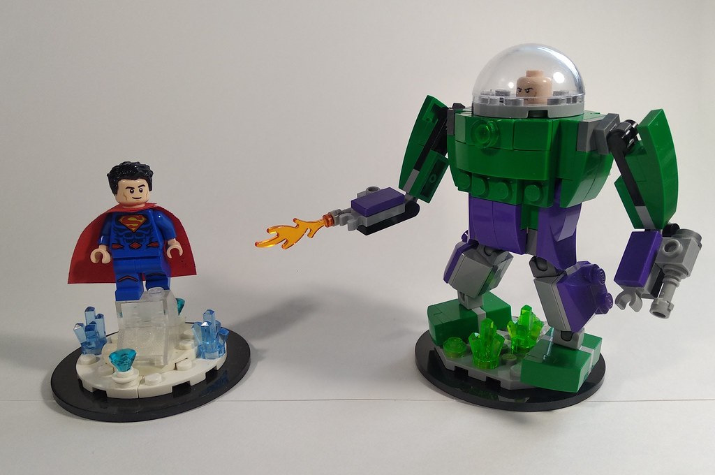 Lego Batman miniatures game - Superman vs Lex Luthor