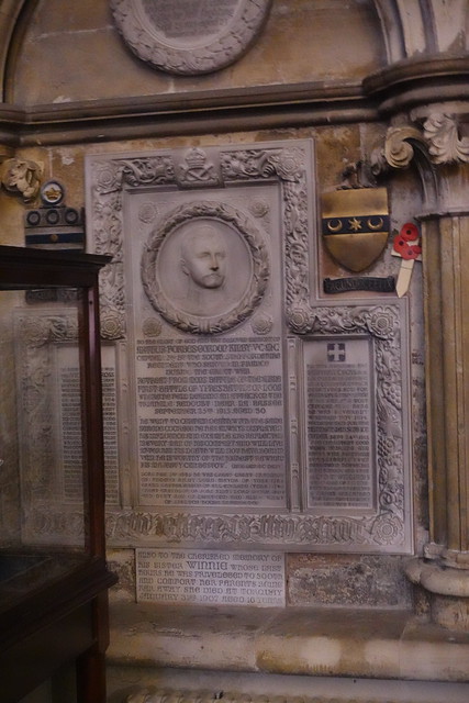 Memorial to Arthur Forbes Kirby V. C., M. C., York Minster, York
