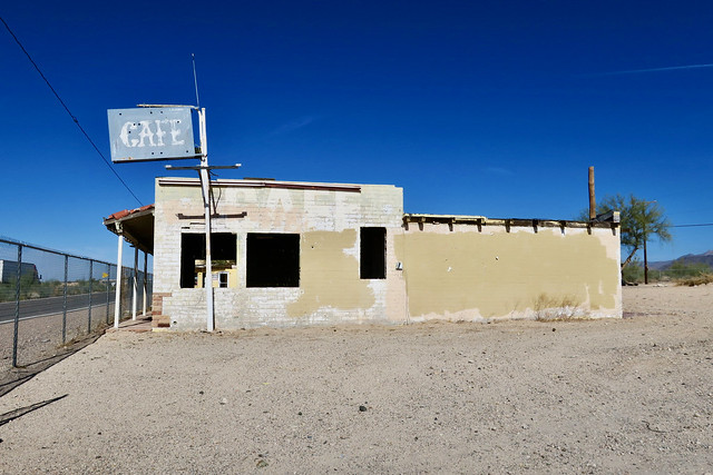 Abandoned Cafe, Yucca, AZ