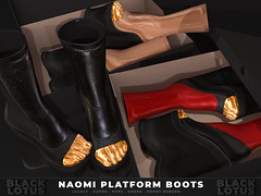 Black Lotus @Fetish Fair - Naomi Platforms