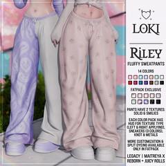 Loki • Riley Fluffy Sweatpants • equal10 | December '23