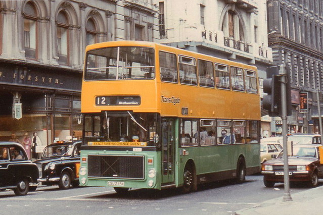 Greater Glasgow PTE A37 CSU245X is seen in Glasgow.