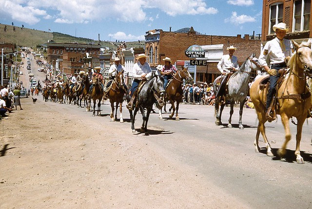 4th of July Parade.  Cripple Creek, Colorado 1956
