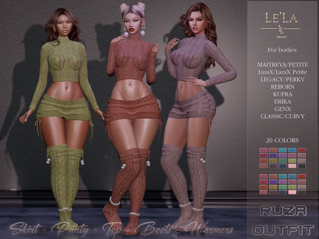 {Le'La} Ruza Outfit V1 >70% off< – LaraX Included