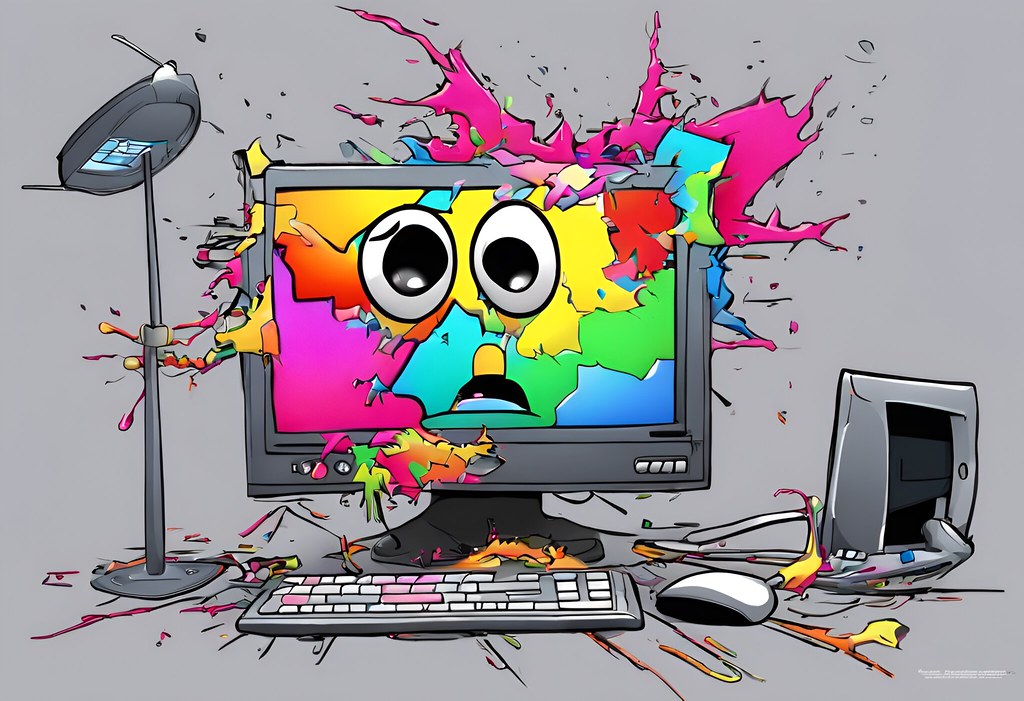 My computer is crashed. See you soon! | S i l a n d i ☮ | Flickr