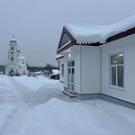 10 декабря 2023, Освящение нового дома воскресной школы и трапезной Казанского храма в Рашкине