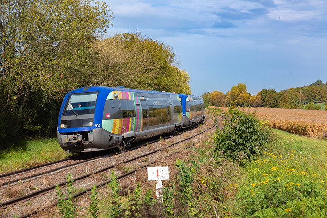 X73910 Alsace & TER Sarrebruck - Strasbourg
