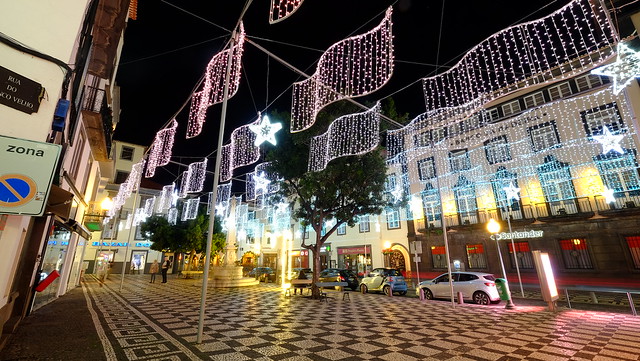 Funchal getting ready for Christmas...