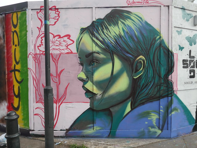Damitta graffiti, Shoreditch