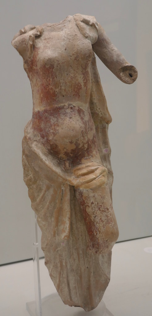 Statue d'hermaphrodite, musée archéologique régional Antonino Salinas, Palerme, Sicile, Italie.