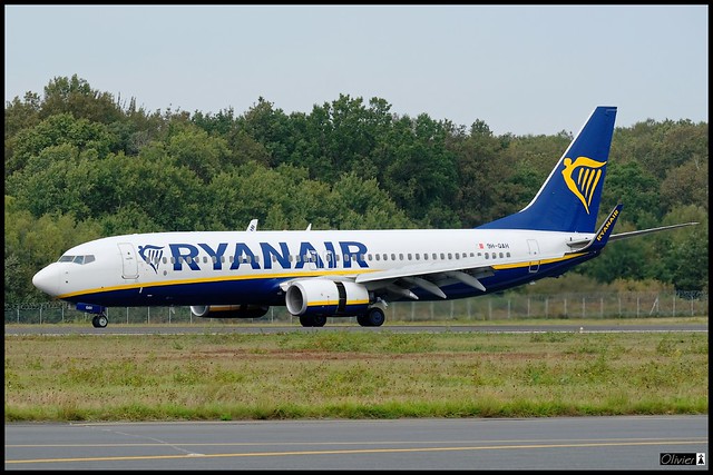 Boeing 737-8AS, Ryanair, 9H-QAH