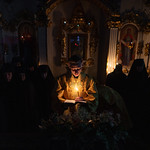 9 декабря 2023, Всенощное бдение в Надвратном храме Смоленского Богородицкого Житенного монастыря г. Осташков