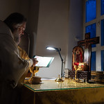 9 декабря 2023, Всенощное бдение в Надвратном храме Смоленского Богородицкого Житенного монастыря г. Осташков