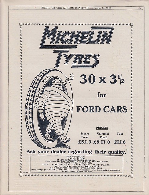 Michelin Tyres - 1920