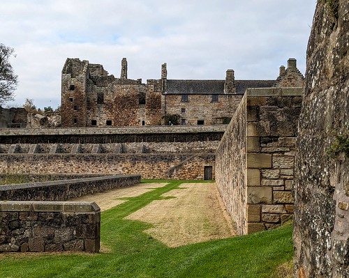 Aberdour Castle , from Doocot, Fife