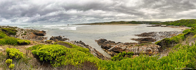 Arthur River Heads from The Edge of the World Lookout, Arthur River, North West Coast, Tasmania