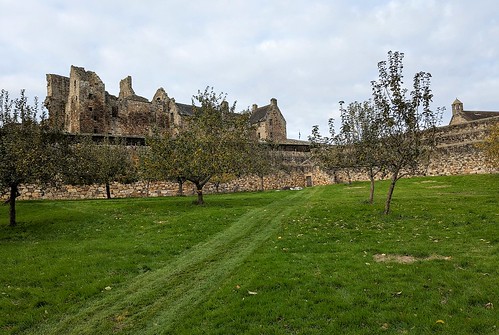Aberdour Castle from Garden
