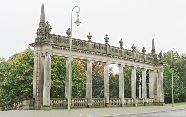 Colonnades of the Glienicke Bridge (1 of 2)