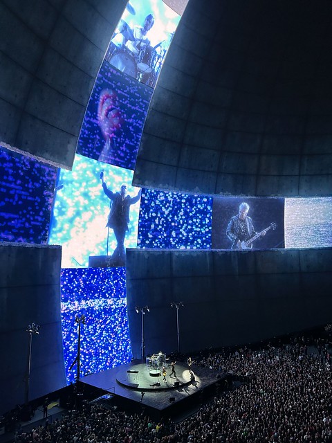 U2 performing at the Sphere in Las Vegas last night. Was an incredible concert.
