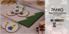 PANIQ Pride Pine Cookies @ Pride At Home Advent Calendar
