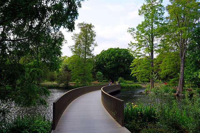 Lake Crossing, Kew Gardens, London
