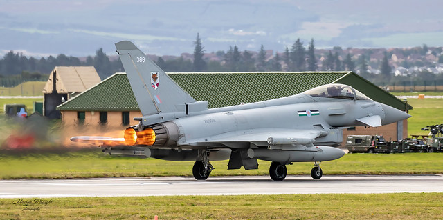 RAF 12 Sqn Typhoon Eurofighter FGR4.