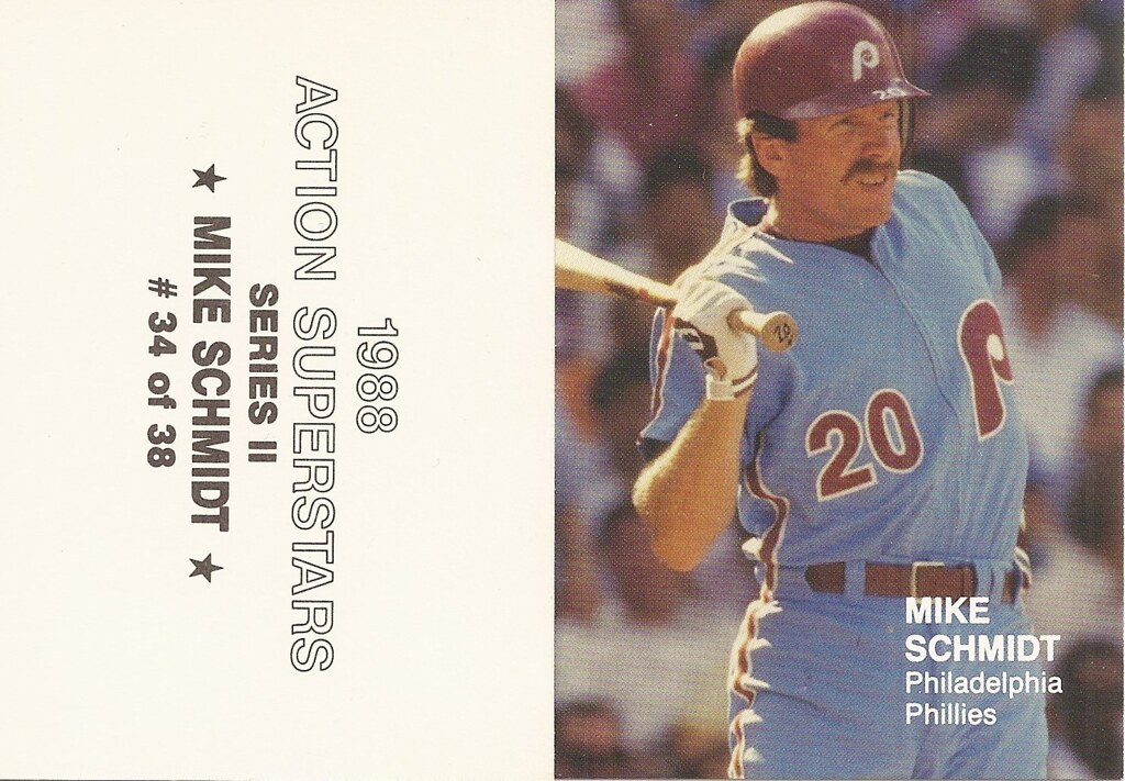 1988 Action Superstars Set of 38 Series II - Schmidt, Mike