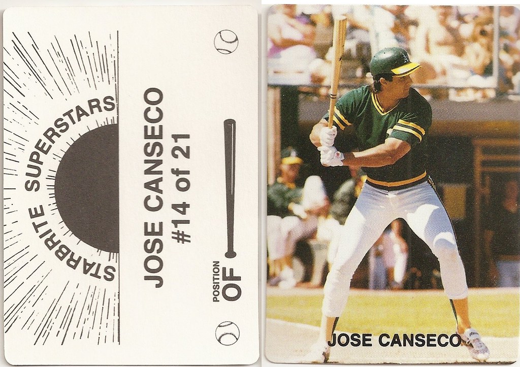 1989 Starbrite Superstars - Canseco, Jose 14