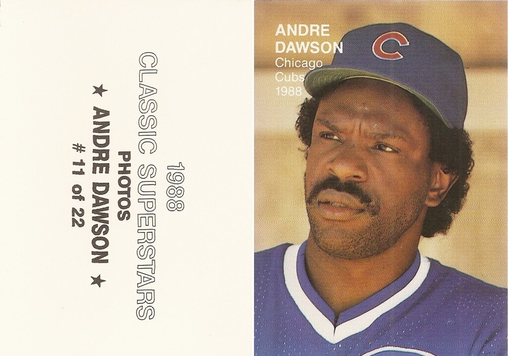 1988 Classic Superstars Photos - Dawson, Andre