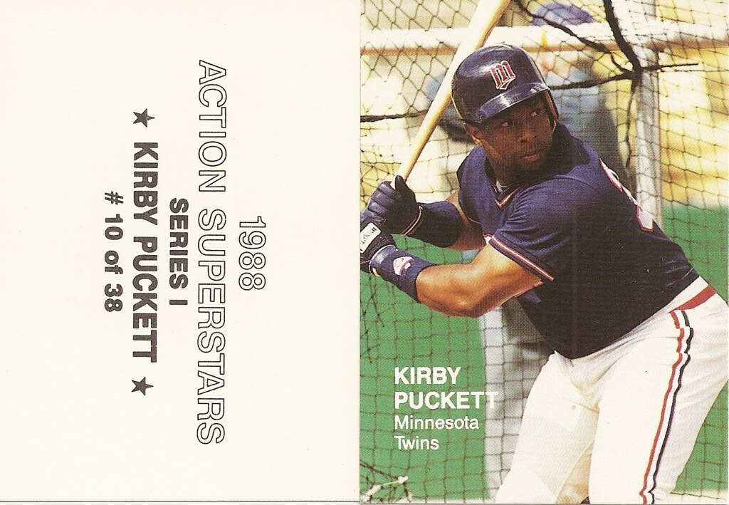 1988 Action Superstars Set of 38 Series I - Puckett, Kirby
