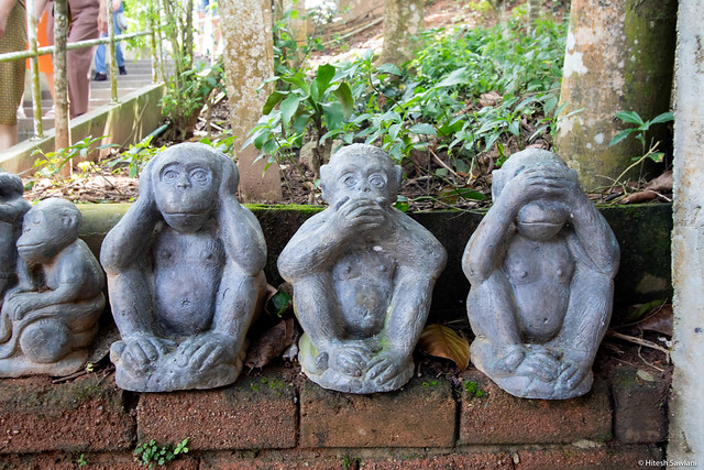 Gandhi's Three Monkeys
