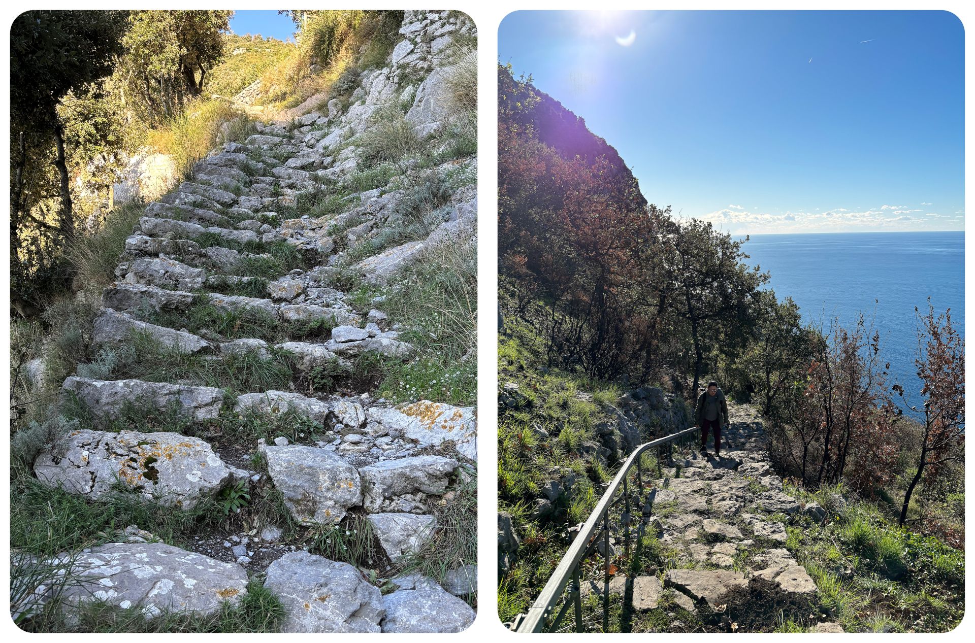 Path Of The Gods Praiano Stairs