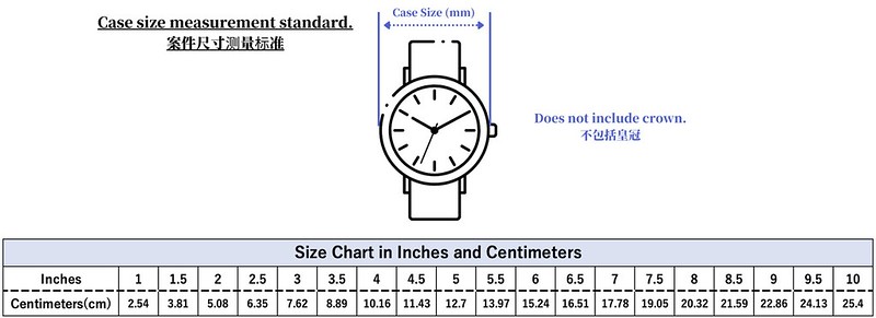 Case size