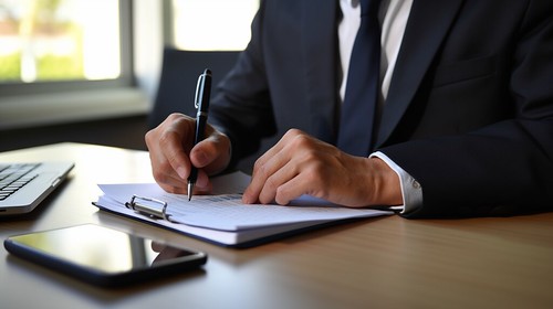 Mix whit A financial planner creating a comprehensive budget for a client using specialized software | by 紅色死神