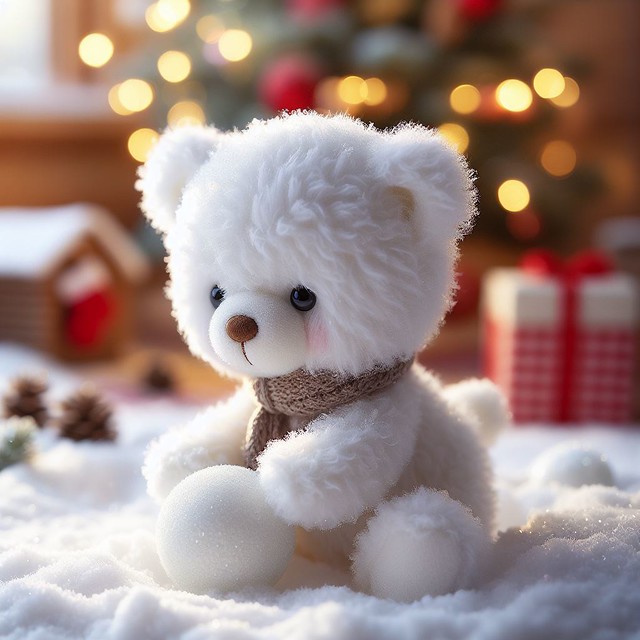 Teddy In The Snow-HTBT!