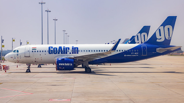 GoAir (Go First) Airbus A320NEO VT-WGP Bangalore (BLR/VOBL)